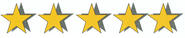 five stars